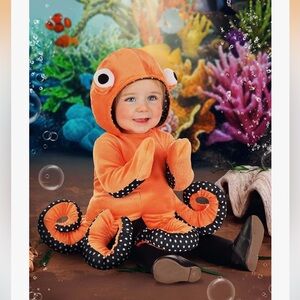 Octopus Costume Sea Creature Halloween 12/18 months